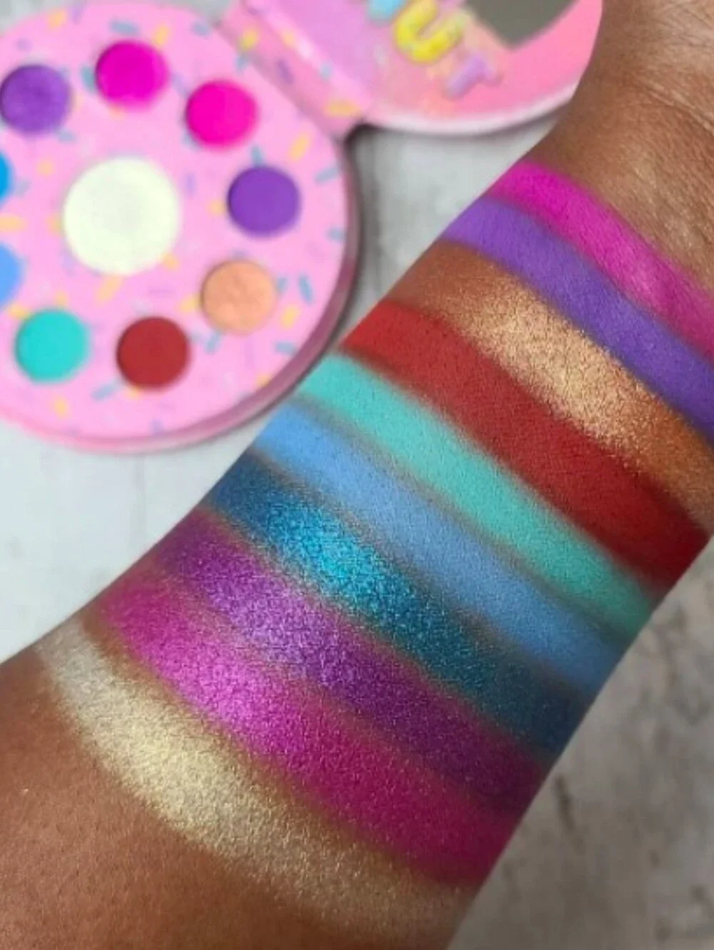 🧚‍♀️Glamlite Discontinued Glam Donut Palette NWT
